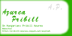 azurea pribill business card